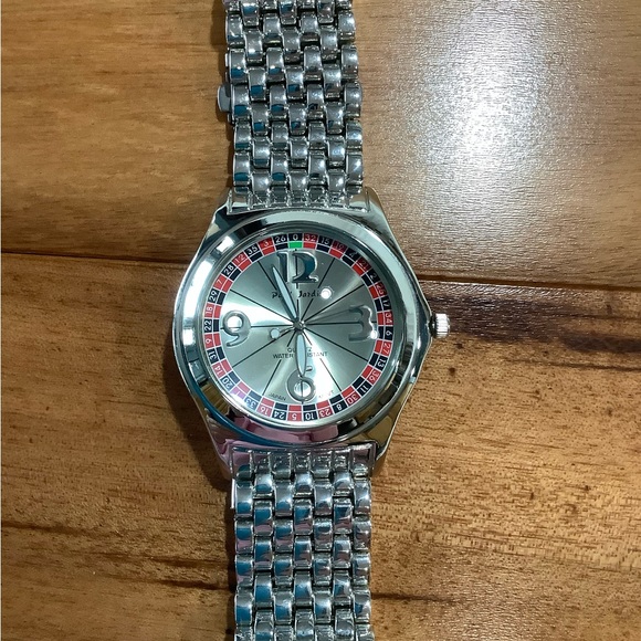 Men’s Roulette Wheel Wrist Watch By Paul Jardin - Picture 2 of 8